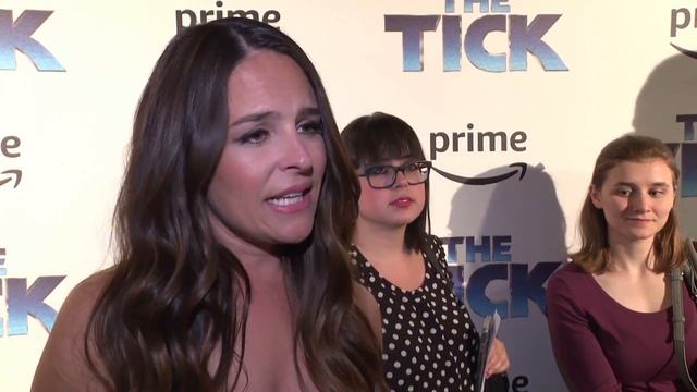 The Tick Blue Carpet Premiere interview Yara Martinez 4 смотреть онлайн