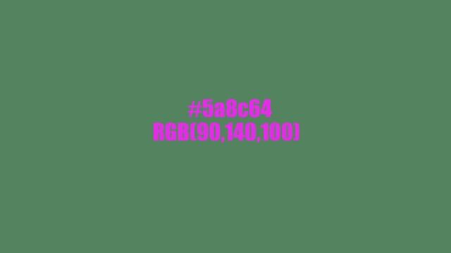 #5a8c64 RGB(90,140,100) смотреть онлайн