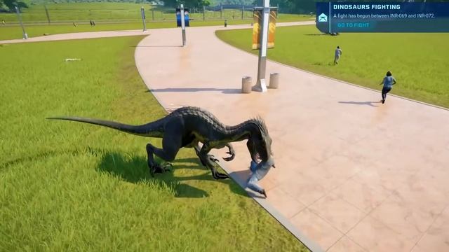 30 Indoraptor Breakout and Kills 2000 PEOPLE - Jurassic World Evolution смотреть онлайн