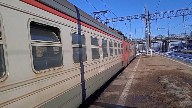 Электропоезд ЭД4М-0389. смотреть онлайн