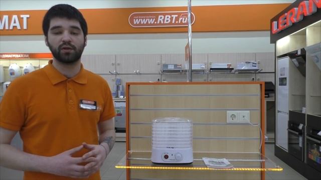 Видеообзор сушилки для ягод и фруктов BINATONE FDS-2023 со специалистом от RBT.ru