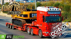 Euro Truck Simulator 2 на RTX4090. Конвой Dobrov 47RUS с друзьями и подписчиками 1.49 Update Release