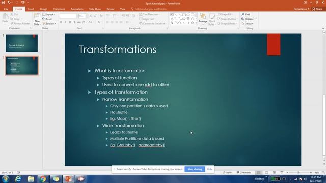 2.8 Wide vs Narrow transformations | Spark transformations #spark #bigdata #hadoop смотреть онлайн