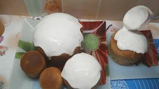 Глазурь для куличей, которая не осыпается!!!