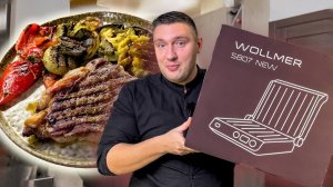 Такой сочный стейк рибай получился на электрогриле WOLLMER S807 NEW