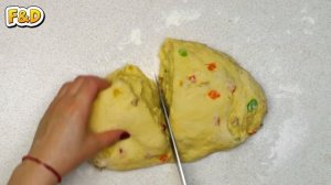 Пасхальные куличи с цукатами. Пошаговый рецепт приготовления.