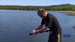 Как заряжать пневмат и арбалет для подводной охоты