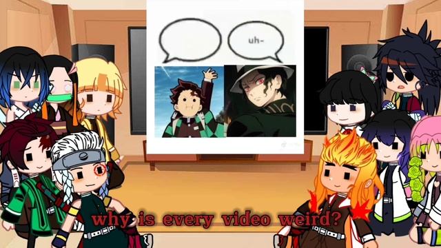 Demon slayer reacting to tiktok... || Gacha club || Kny meme || demon slayer смотреть онлайн