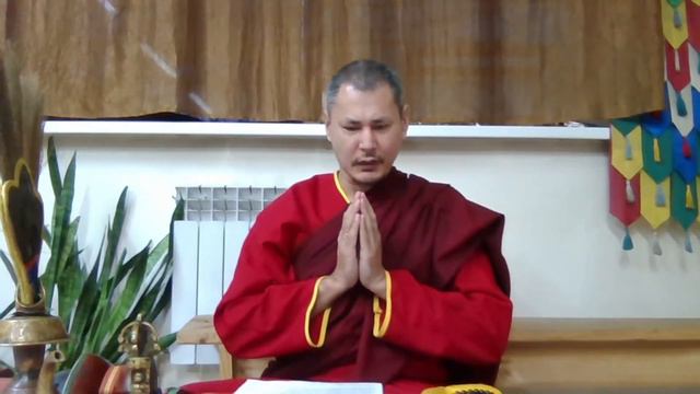 Принятие обетов Мацг и Будда-Пуджа смотреть онлайн