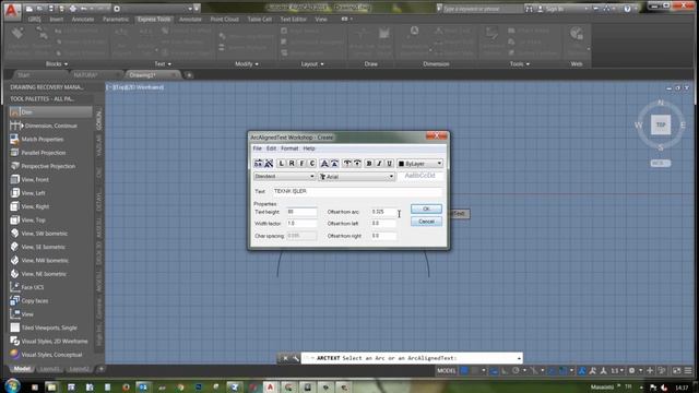 AUTOCAD 2018 ARC ŞEKLİNDE YAZI YAZMAK смотреть онлайн