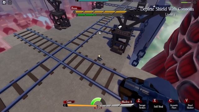 I Became The Colossal Titan In Roblox Attack On Titan...