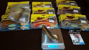 СИЛИКОНОВЫЕ ПРИМАНКИ 7 ДЮЙМОВ ОТ ESFISHING - EASY SHINER И ДРУГИЕ AWARUNA, SHAD BLEAK PADDLE TAIL