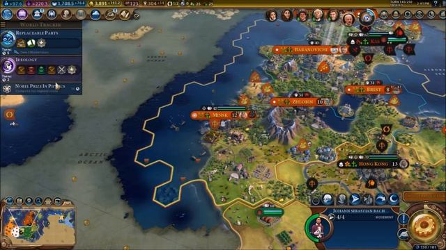 Sid Meier's Civilization VI, Alexander Lukashenko of Belarus (Mod) смотреть онлайн