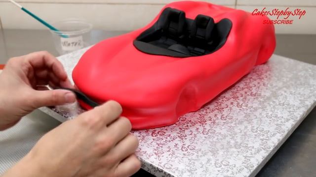 How To Make a 3D Ferrari Cake by Cakes StepbyStep смотреть онлайн
