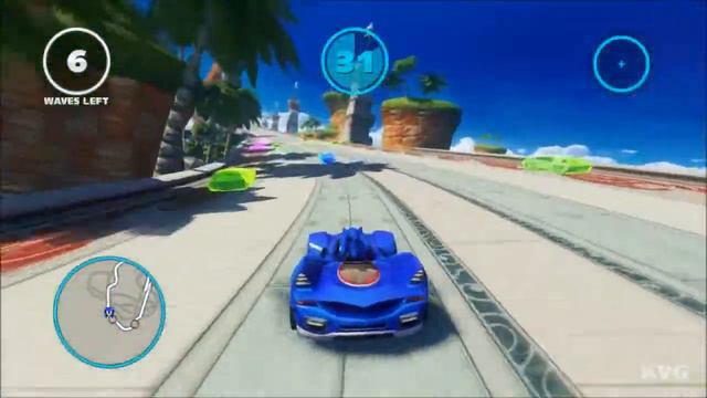 Sonic & All Stars Racing: Transformed - Walkthrough - Part 40 - Ocean Outrun (PC) [HD] смотреть онлайн