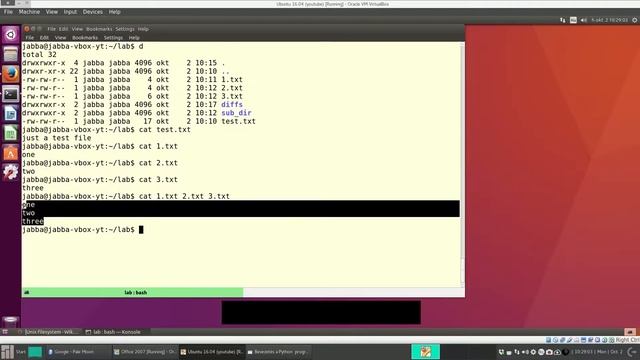 09 - File and Directory Commands, Part2: cat, df, diff, kdiff3, meld смотреть онлайн