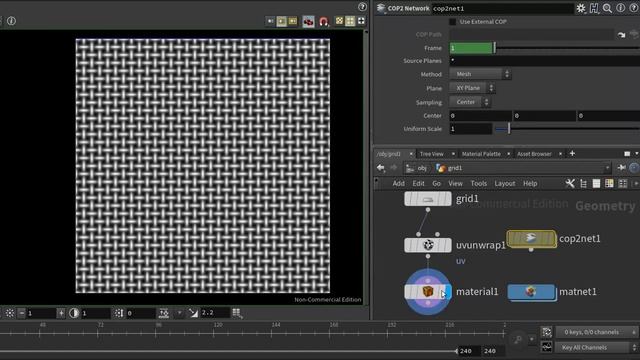 How to use COP nodes for texturing in Houdini. смотреть онлайн