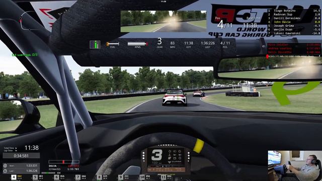 Assetto Corsa LFM Rookie Cadwell Park TCR - This race was just crazy, I loved it. смотреть онлайн