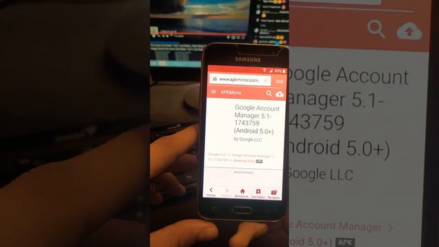 Обход Google аккаунта Samsung (SM-J120H) смотреть онлайн