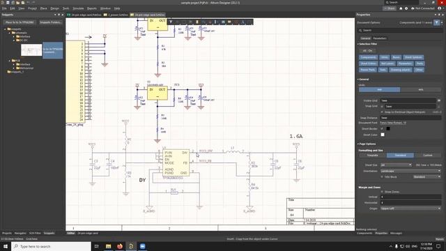 Вебинар Применение повторяющихся блоков в проектах Altium Designer