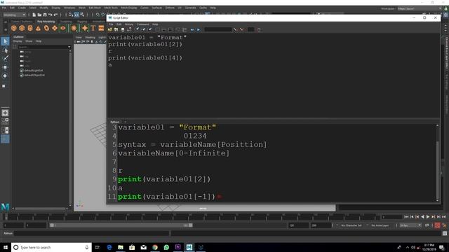 #maya #python #rigging #3d Introduction to Python Scripting in Maya - String Formatting in hindi смотреть онлайн