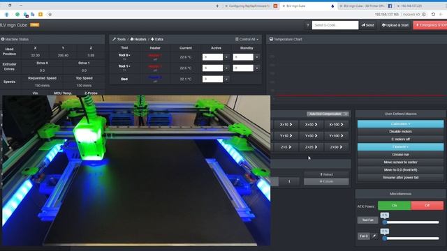 BLV mgn Cube 3D Printer - Mesh Bed Compensation смотреть онлайн