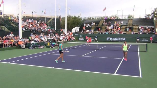2015 Indian Wells – Doubles - Kraijicek-Strycova vs Jurak-Koukalova Part 2 смотреть онлайн