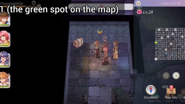 Catacomb B1-B2 | 12 Treasure Chests (Ragnarok The Lost Memories) смотреть онлайн