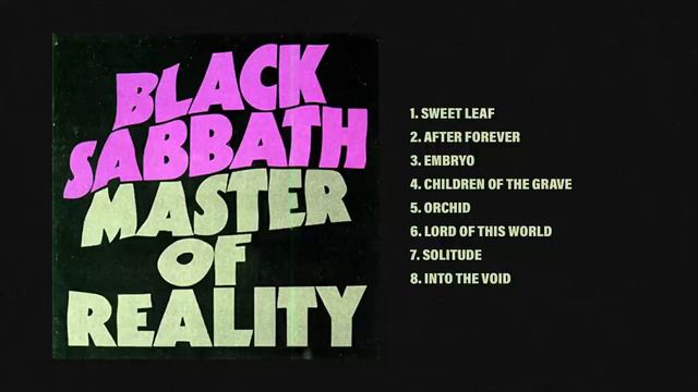 Black Sabbath - Master Of Reality (Full Album)