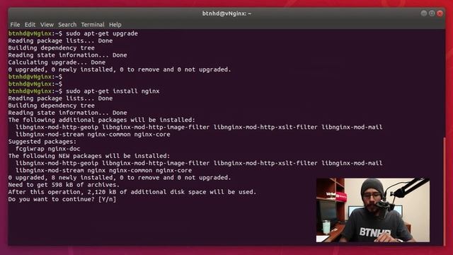 Install NGINX on Ubuntu! смотреть онлайн