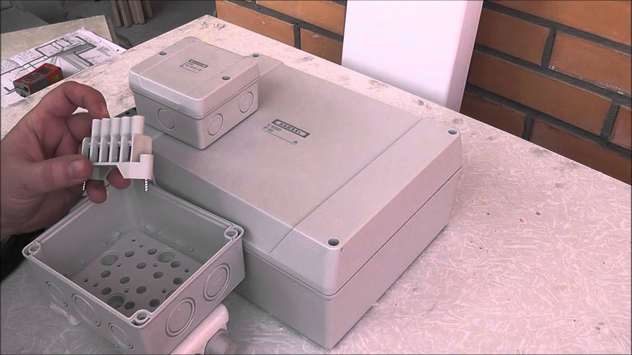 Клеммные коробки Hensel. Миниобзор. смотреть онлайн