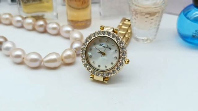 Модные Женские Часы Украшенные Кристаллами Бренд: DUNGBEETLE Магазин: AliExpress Watch Global Store смотреть онлайн