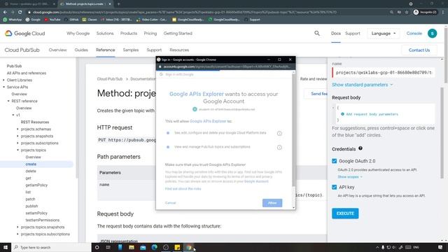 APIs Explorer: PubSub and IoT | Qwiklabs [GSP284] смотреть онлайн