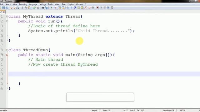 What is Thread in JAVA with Example : Basic of Thread. смотреть онлайн