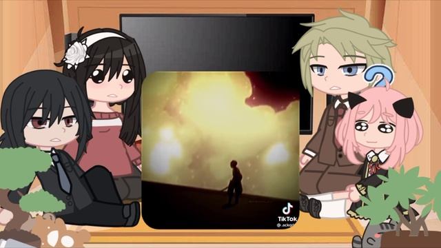 Spyxfamily React To F! Y/n As Mikasa Ackerman