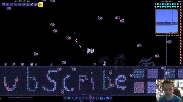 Terraria Super Buffed Piranha Gun Vs Calamity Mod Boss Rush смотреть онлайн