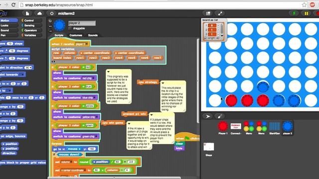 Connect 4 CS10 Midterm смотреть онлайн