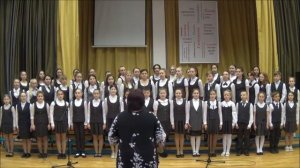 Средний хор МБОУ "Гимназия №2" "Бухенвальдский набат" муз. В.Мурадели, сл. А.Соболев