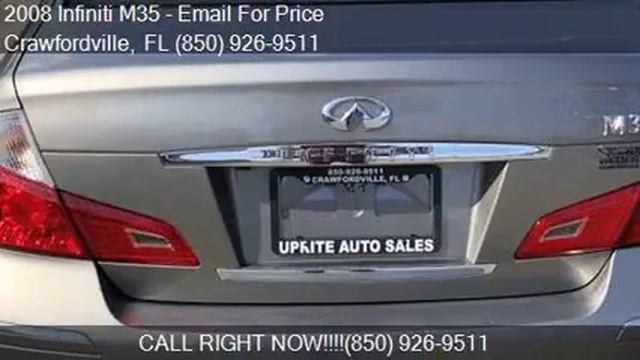 2008 Infiniti M35 Base 4dr Sedan for sale in Crawfordville, смотреть онлайн