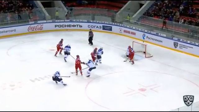 Гол Петрова ЦСКА - Барыс 19.11.2016 смотреть онлайн