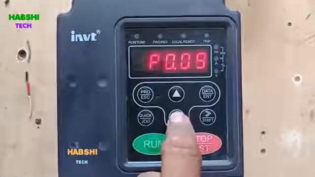 invt inverter CHF 100 model full program setting смотреть онлайн