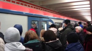 Часы-пик на транспорте - метро «Рязанский проспект»