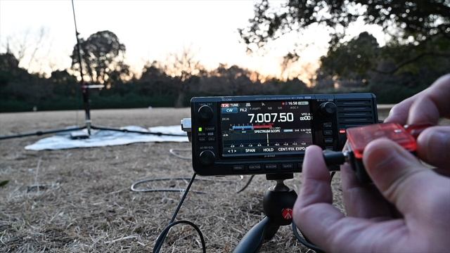 平日夕方 ちょこっとPOTA 暗くなるまで30交信 初心者CW 7MHz 18WPM JA-1306 東高根森林公園 2024/01/29 アマチュア無線 VLOG 414 смотреть онлайн