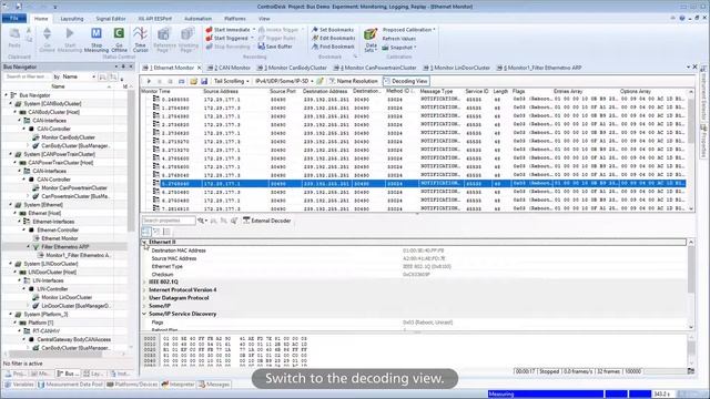 dSPACE ControlDesk: Bus Navigator - Advanced смотреть онлайн