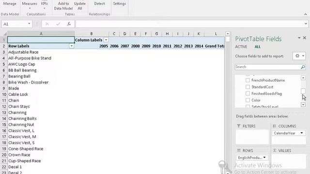03 Create Excel Report from MS SQL Server Using Power Pivot Method2 смотреть онлайн