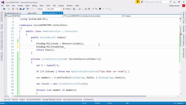 DropDownList desde un enum sin modelo | Vistas | Programando en ASP.NET MVC 5 смотреть онлайн