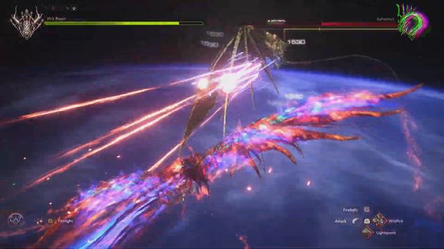 CLIVE AND JOSHUA FUSE INTO IFRIT RISEN VS BAHAMUT FINAL FANTASY XVI смотреть онлайн
