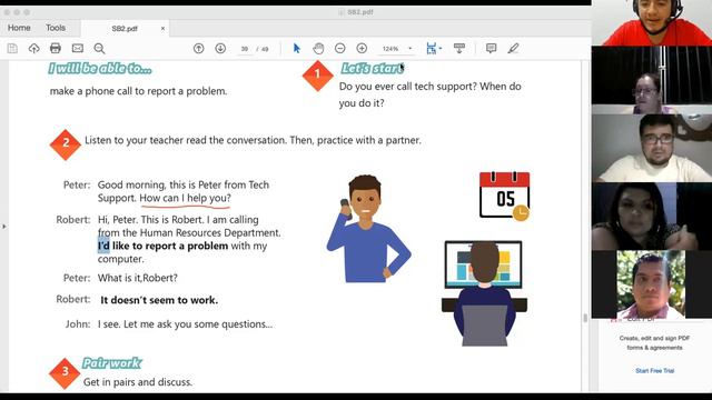 Ingles Corporativo-07/05/2022-Ways to report a problem смотреть онлайн