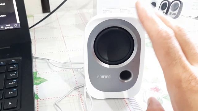 Unboxing caixas de som EDIFIER R12U. смотреть онлайн