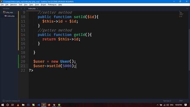 #05 PHP - OOP (Object Oriented Programming) Concepts | Encapsulation смотреть онлайн